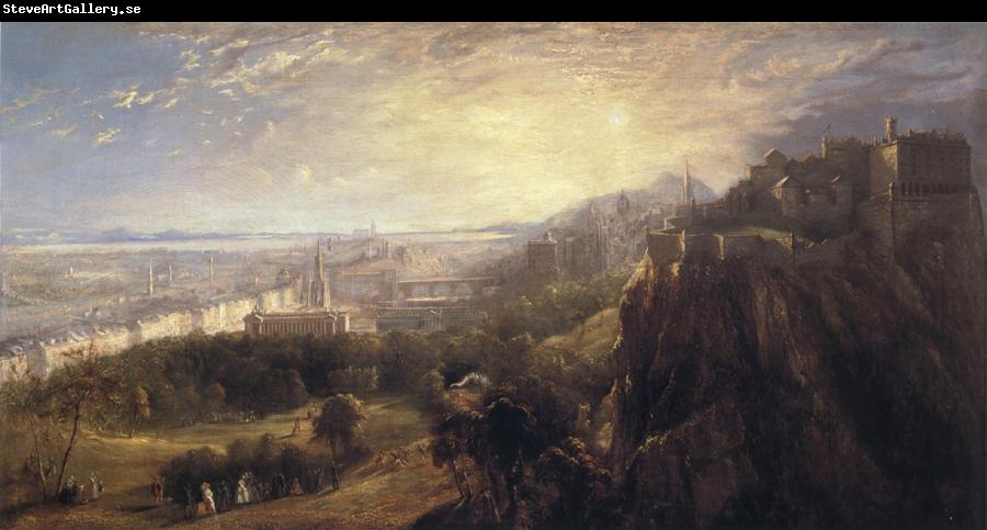 David Octavius Hill A View of Edinburgh from North of the Castle